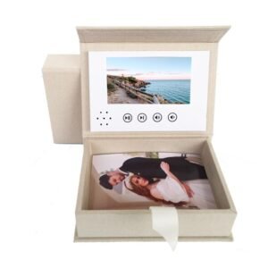 5 inch IPS HD Lcd Video Player with Usb photo linen box